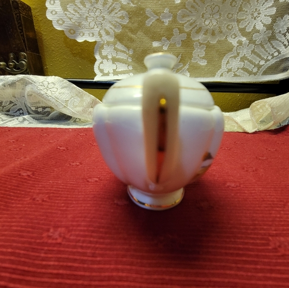 Vtg Royal Dover Yellow Rose Sugar Bowl & Creamer - Picture 16 of 16